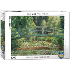 EuroGraphics Japanese Footbridge puzzle box ready-to-start activity.