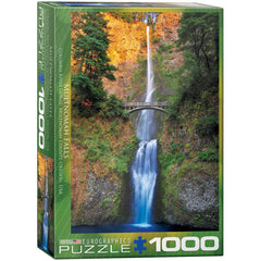 EuroGraphics Multnomah Falls puzzle box—sturdy packaging and quick setup.
