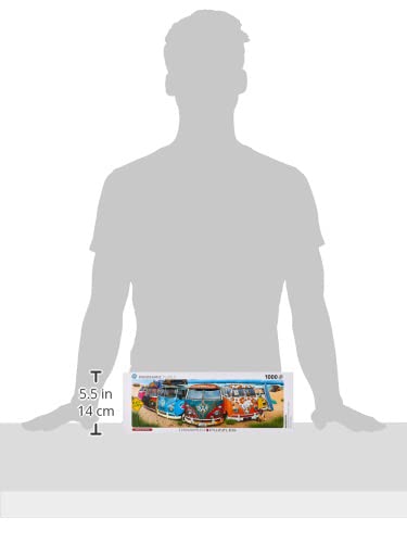 EuroGraphics VW Kombination finished panorama reveals a 13 by 39 inch scene in crisp colors