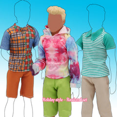 EuTengHao 12-inch boy doll khaki pants for versatile mix-and-match style