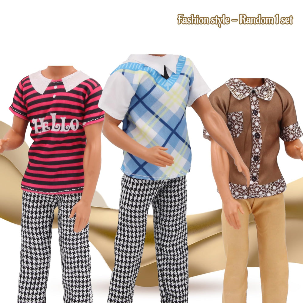 EuTengHao 12-inch boy doll shorts set for sunny pretend adventures