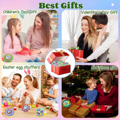 EUXAYCZQ pocket-size spinner fits bags for on-the-go sensory moments.