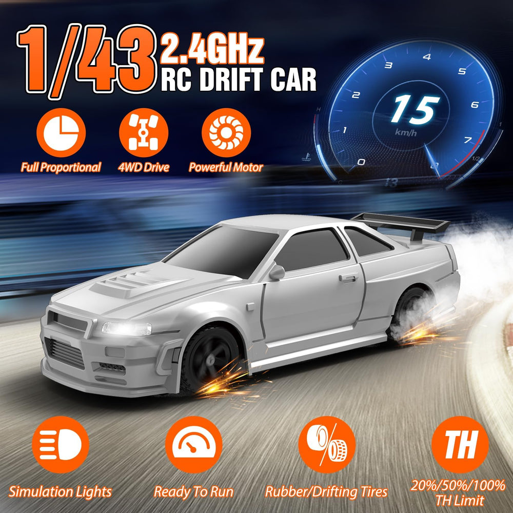 Everbigmai 4WD drift car ready to run for instant play