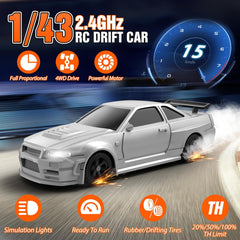 Everbigmai 4WD drift car ready to run for instant play