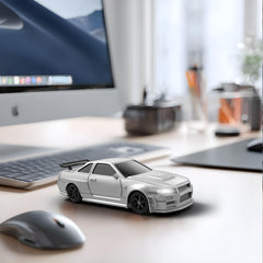 Everbigmai RC drift car front view highlights details and lighting
