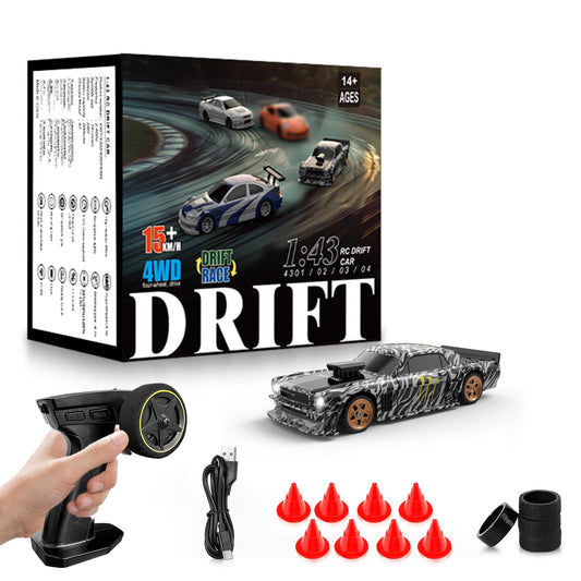 Everbigmai RC drift car with gyroscope for stable drifting at speed
