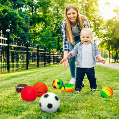 EVERICH TOY hand pump helps keep balls inflated for longer play.