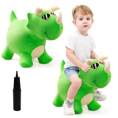 Everich Toy bouncy horse dinosaur ride invites active play for kids.