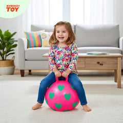 Durable indoor/outdoor toy supports active play.