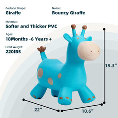 EVERICH TOY giraffe hopper kid joy captures playful, imaginative adventures.