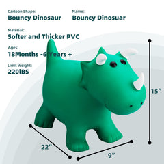 EVERICH TOY inflation guide image shows safe setup and proper inflation.