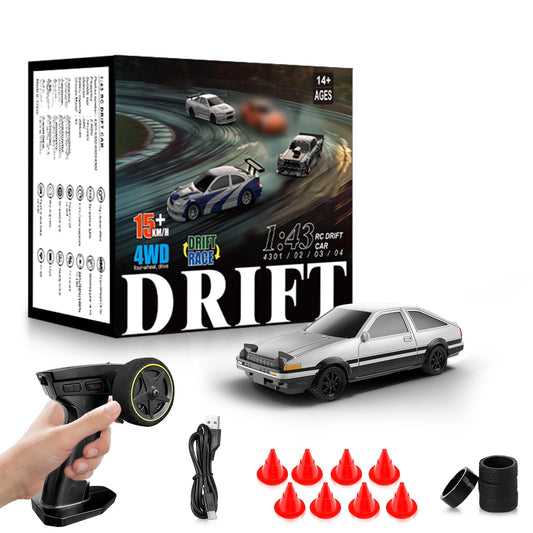 Everbigmai RC drift car gyro focus showing stability during drifts