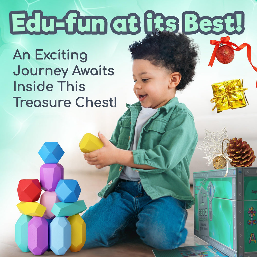 EVERSMART blocks being stacked by children to boost motor skills