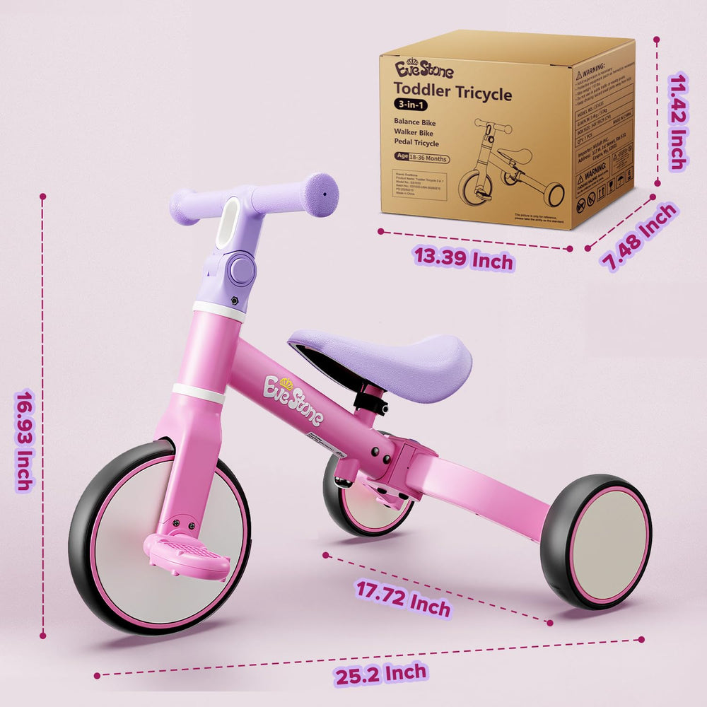 EveStone pink learning toy encourages motor-skill development through active play.