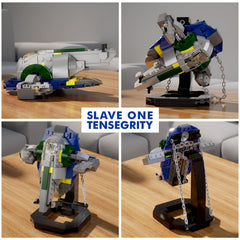 EvoFTIOR Jango Fett headz gun and jetpack detail for authentic play.