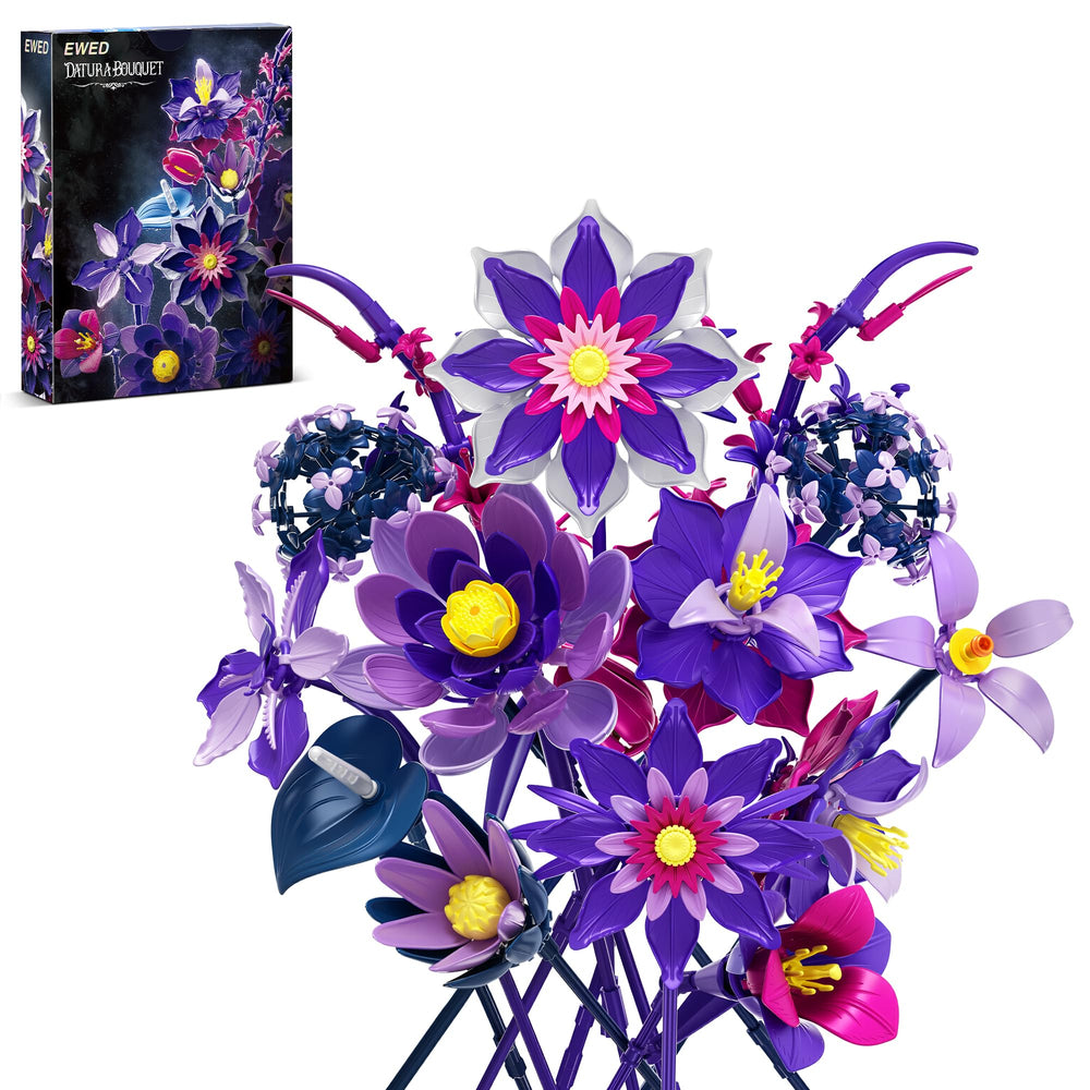 EWED Gothic Flowers Bouquet family activity invites collaborative creativity.