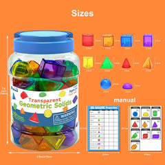 EXBEPE 60-piece set inspires creative problem solving with various 3D configurations.