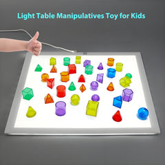 EXBEPE rounded-edge solids are safe for little hands during developmental play.