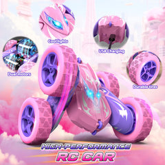 Excitobo RC car 4WD drive enables stable climbs on varied terrains.