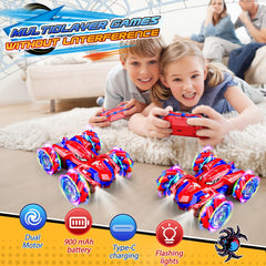 Excitobo RC car 2.4GHz anti-interference for smooth multiplayer races.