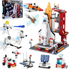 EXCOUP Space Exploration Shuttle main body for imaginative builds and sturdy construction