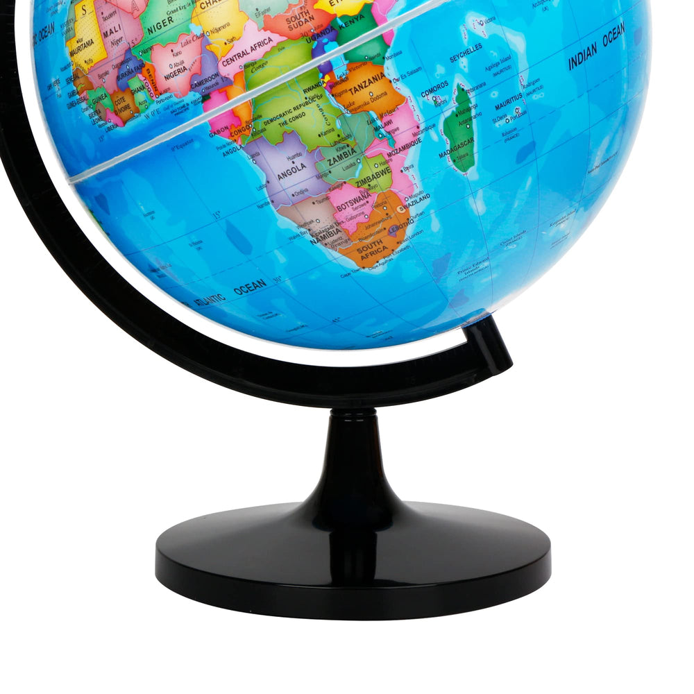 Exerz desk setup globe ideal for home or classroom use