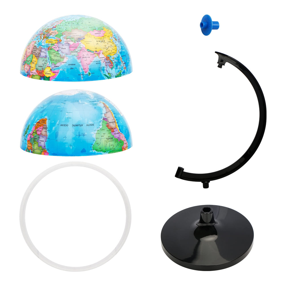 Exerz globe stand rotation for easy reading from any angle