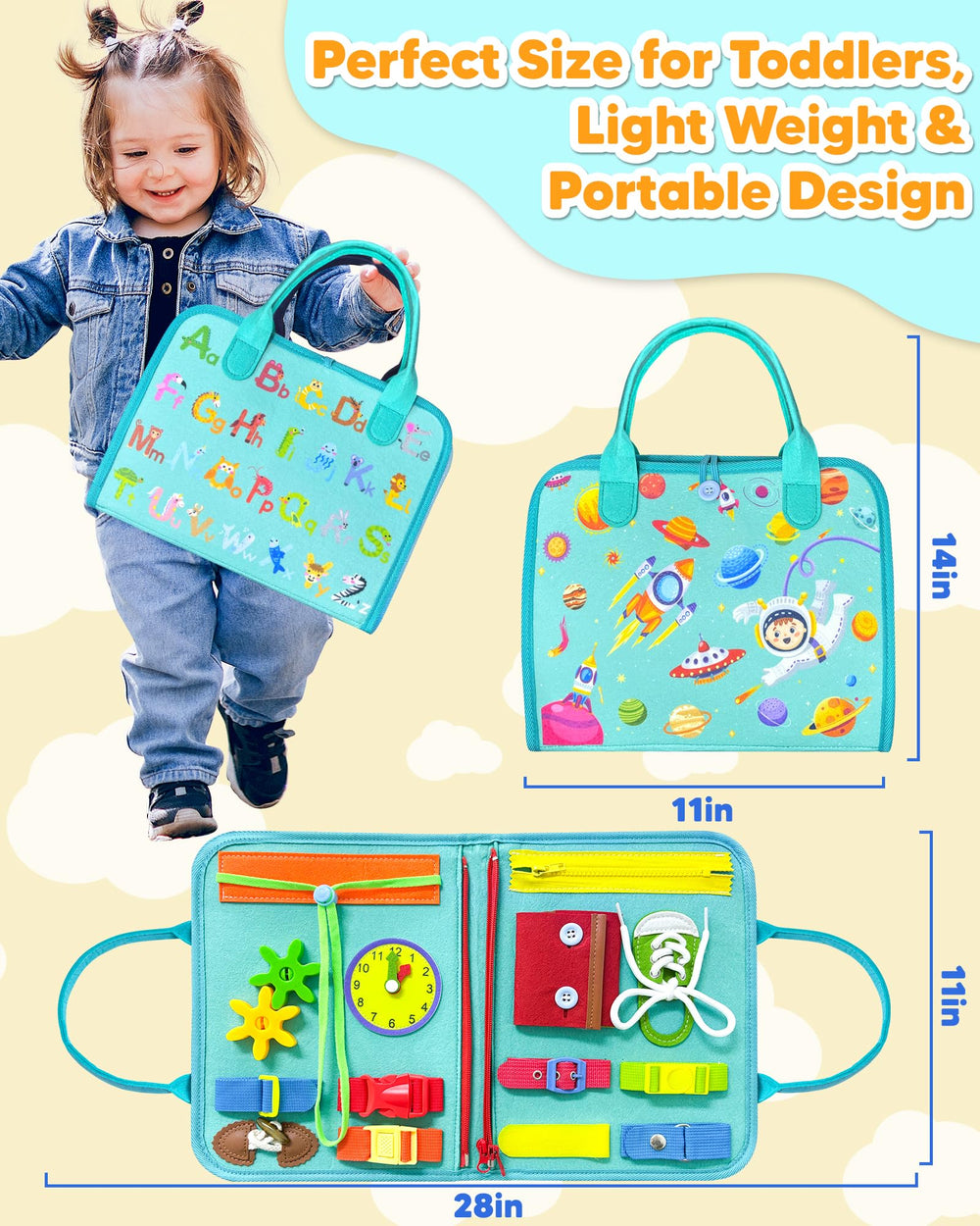 Exorany Busy Board gift-ready design suits birthdays and holidays.