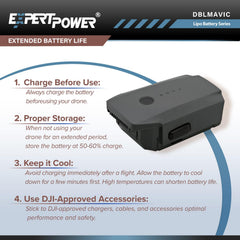 ExpertPower replacement battery backed by 1-year warranty and reliable support.