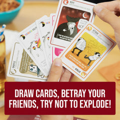 Action cards like skip and shuffle add strategic choices.