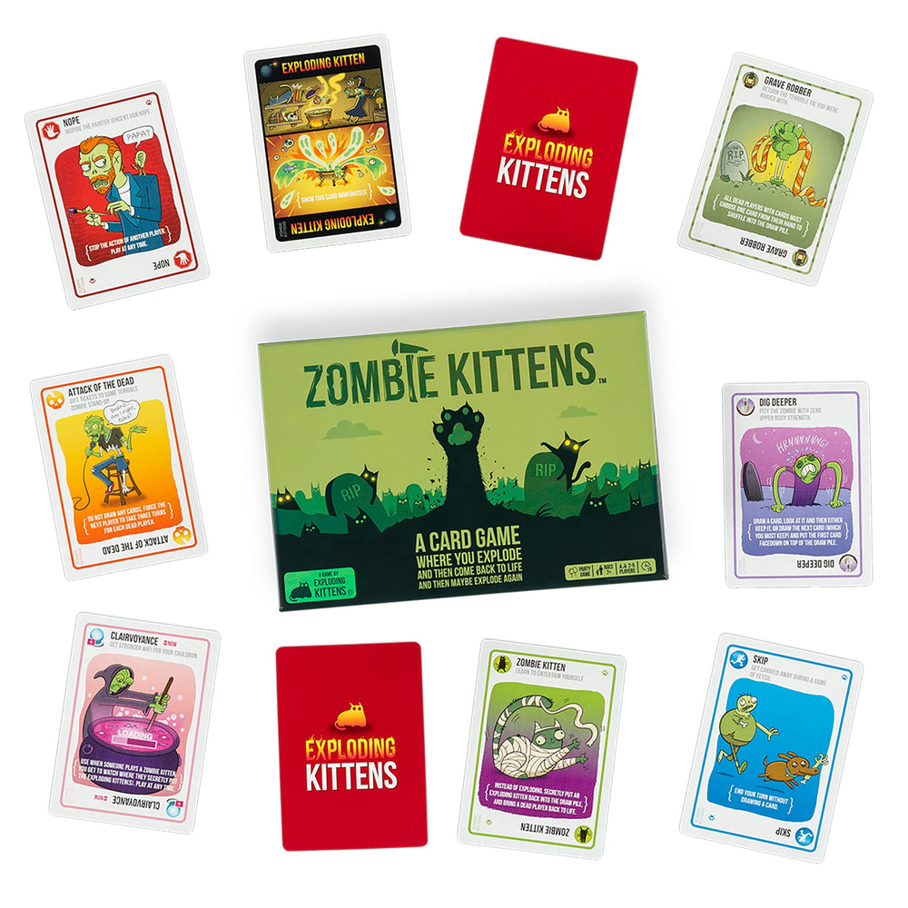 The Oatmeal artwork showcases witty undead characters for family fun