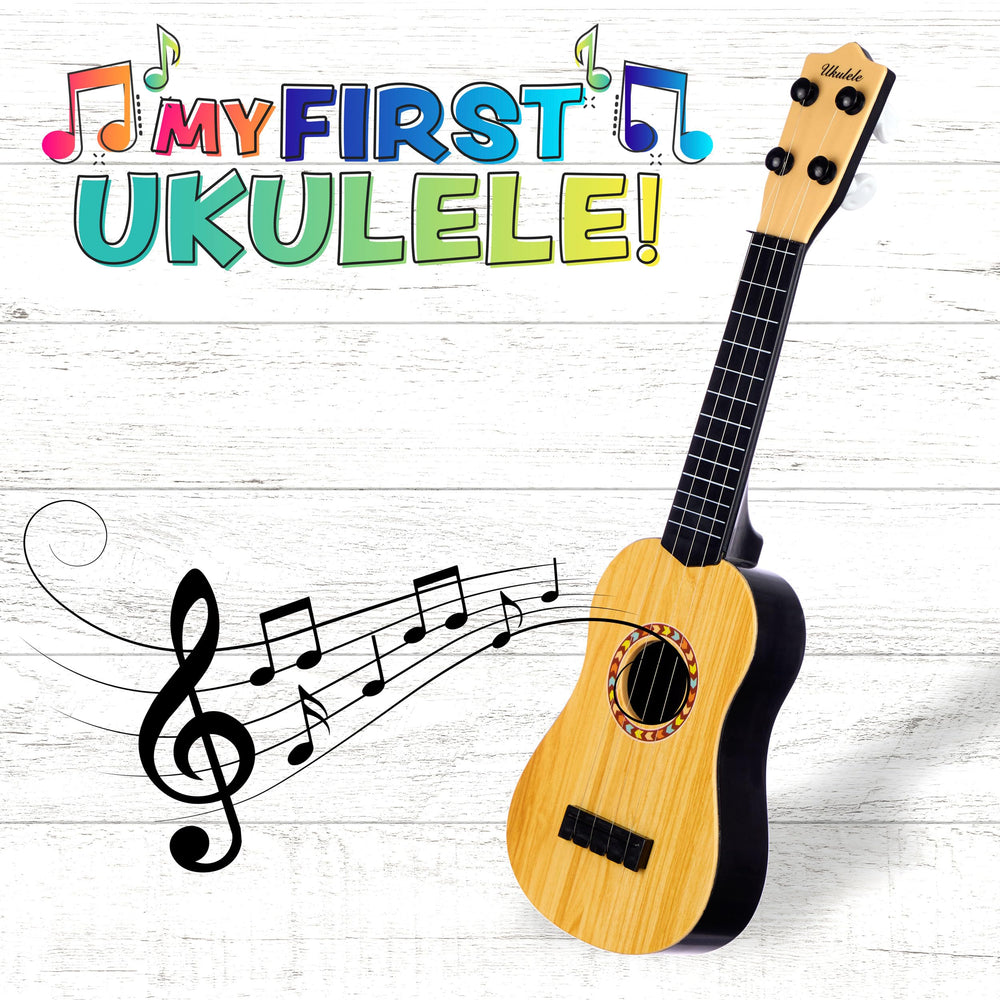 EXPRESSIONS My First Ukulele hands on strings for simple melodies.