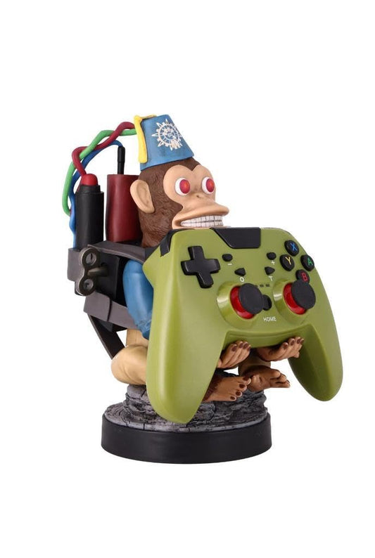 Exquisite Gaming Monkeybomb Cable Guy stand holds phone and controller securely