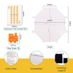 Extguds Mexican Train dominoes hub connection for smooth shared gameplay