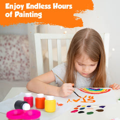 Easy cleanup with EXTRIC Washable Paint after playtime