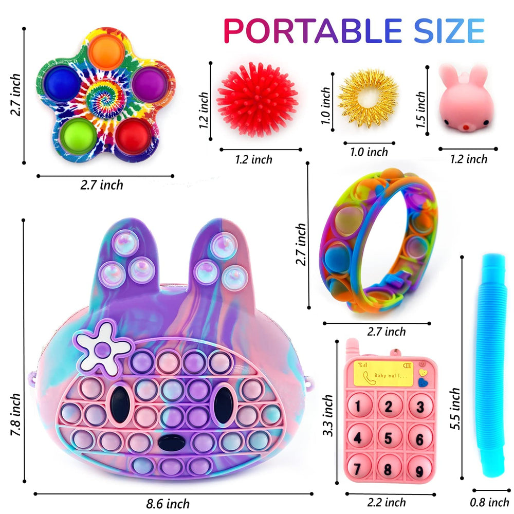 Exun Pop squishy toys for soft sensory play and stress relief