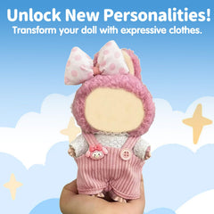 Eyancotoi doll clothes with reinforced stitching for durable seams.