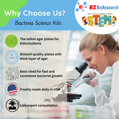 EZ BioResearch science fair e-book with easy project ideas and steps