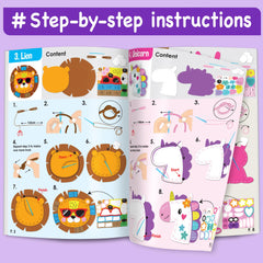 EZCRA Bunny Project kit demonstrates beginner-friendly sewing steps.