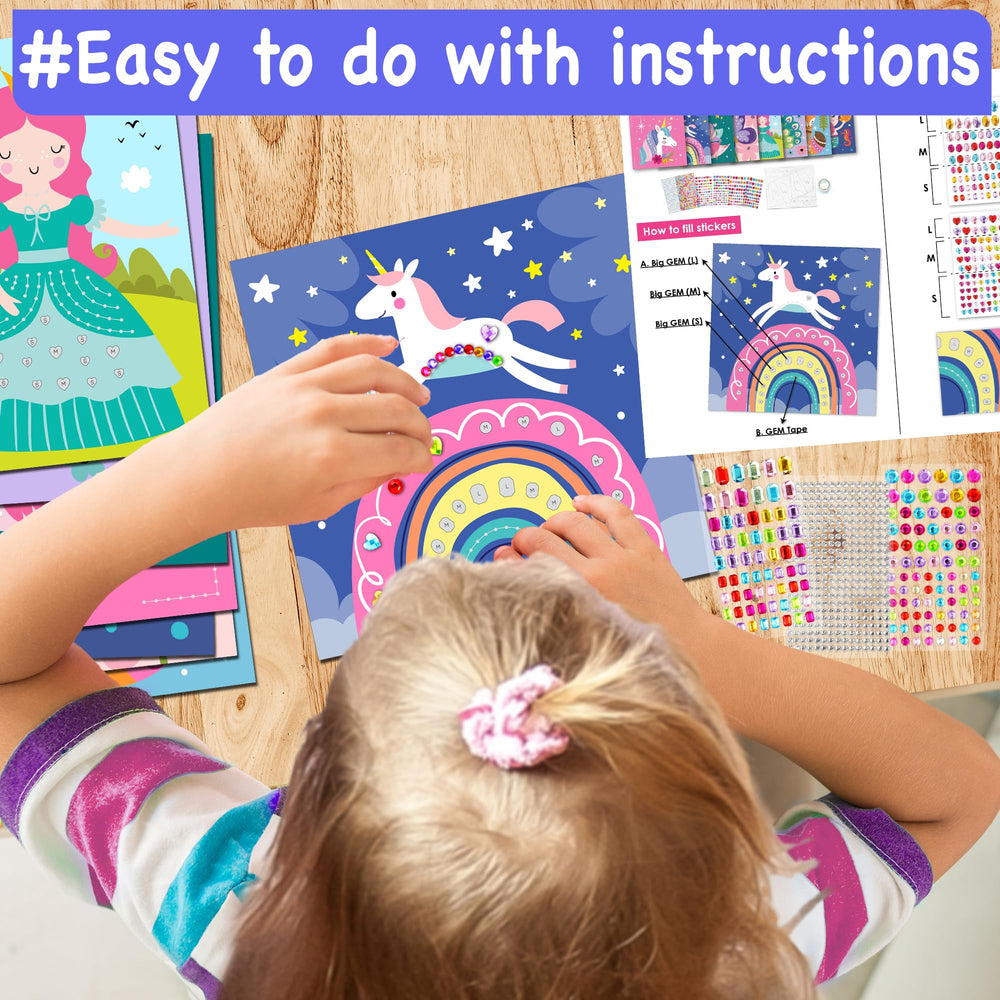 EZCRA gift-ready kit helps girls ages 3-8 explore art.