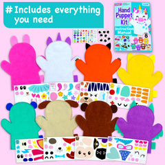 Kid assembling a puppet with EZCRA kit, building fine motor skills