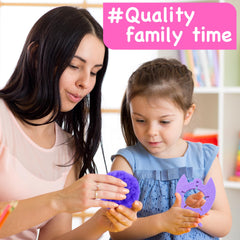 EZCRA Kids Crafts ages 4-6 playset supports safe, creative downtime