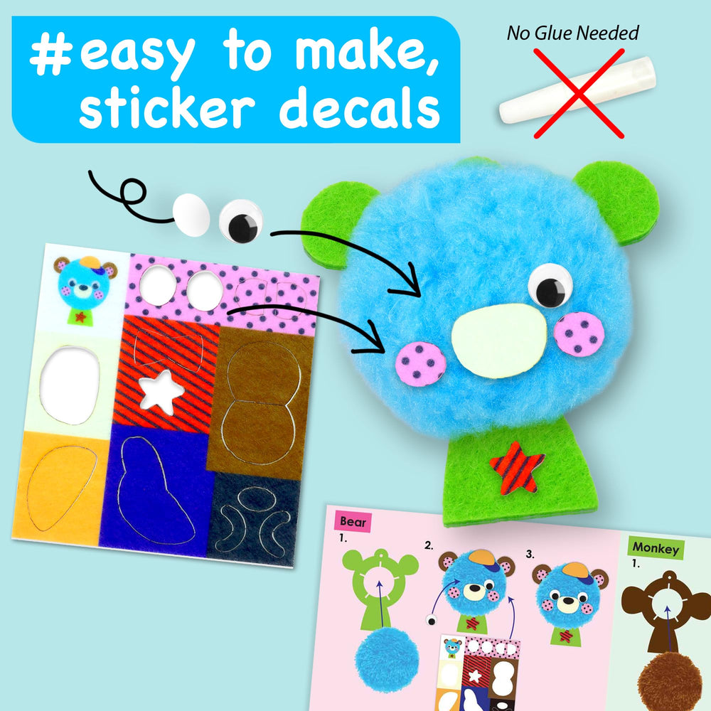 EZCRA mess-free workspace image emphasizes a tidy crafting experience.