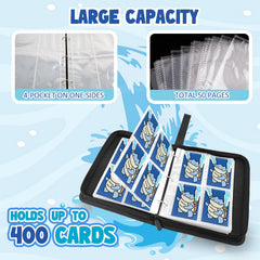 EZiYIN removable sleeves protect cards while keeping them visible.