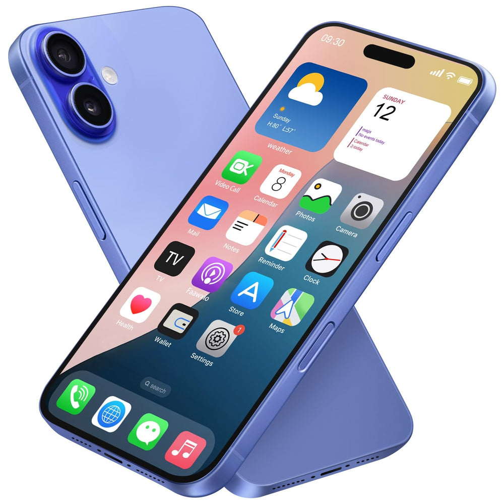 Faawxlo dummy phone model 16 Pro Max display for realistic showroom demos.