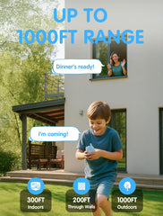 Fabeto Walkie Talkie Kids Video camera chat demonstrates live video in action