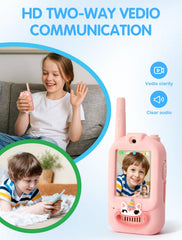 Fabeto Walkie Talkie video LCD screen enables clear real-time conversations