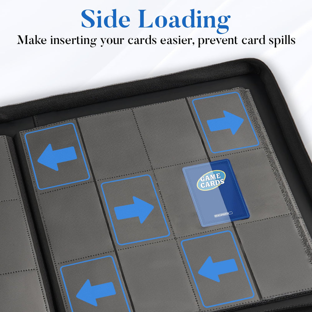 Fabmaker archival-safe non-PVC sleeves prevent degradation while displaying cards.