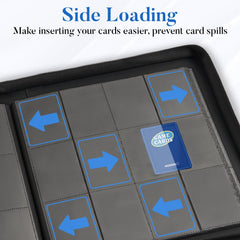 Fabmaker archival-safe non-PVC sleeves prevent degradation while displaying cards.