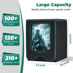 Fabmaker high capacity storage holding 210+ unsleeved cards